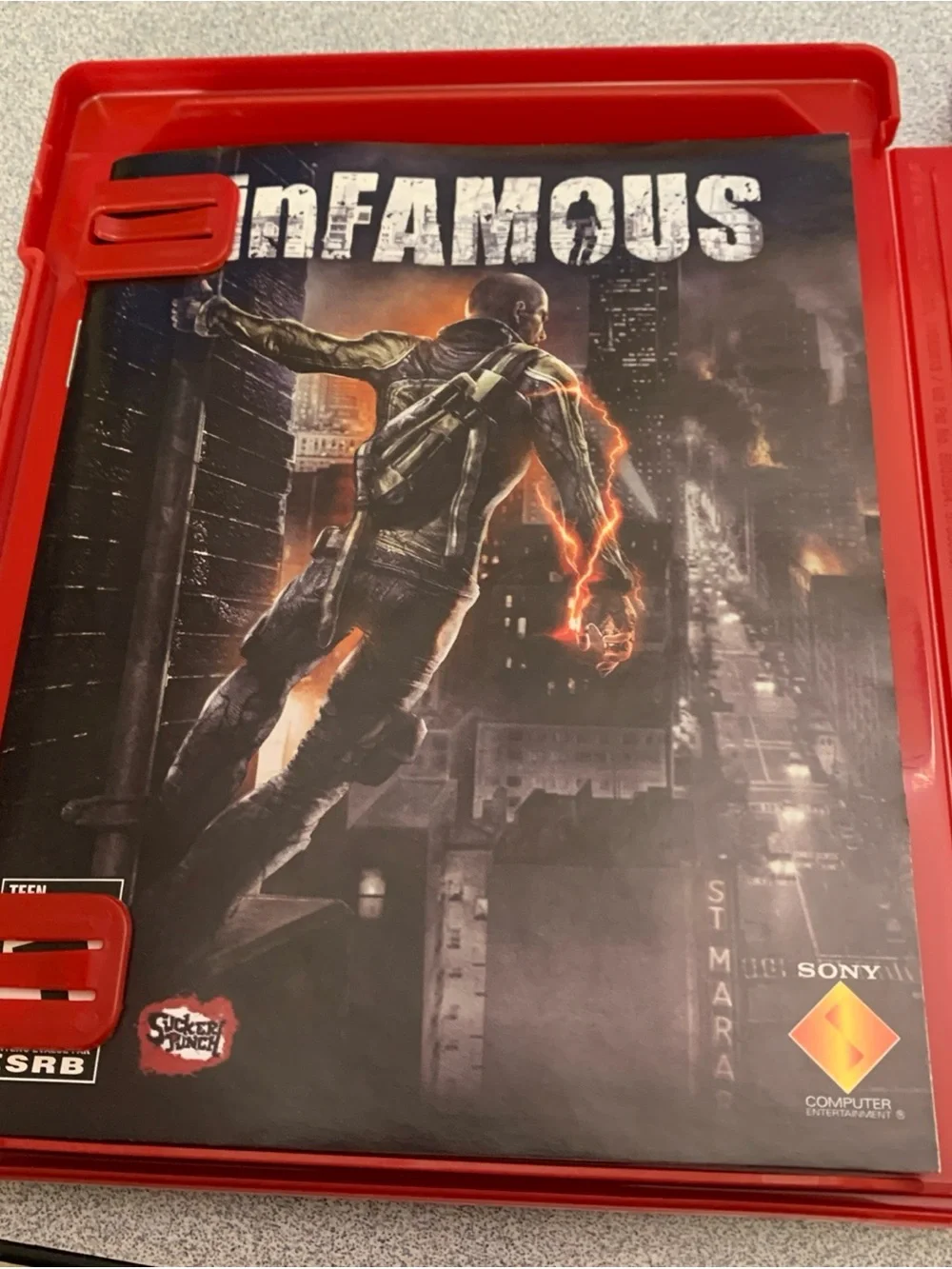 inFAMOUS (Sony PlayStation 3- PS3) - Greatest Hits CIB Complete - Picture 2 of 5